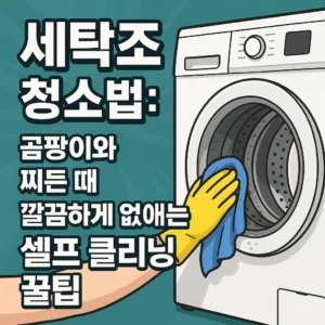 세탁조 청소법