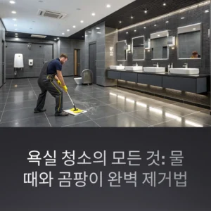 욕실 청소법