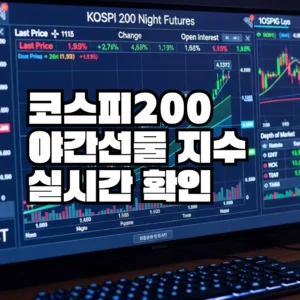 코스피200 야간선물