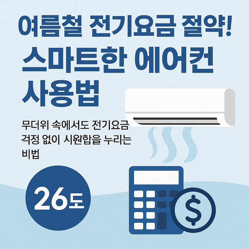 스마트한 에어컨 사용법