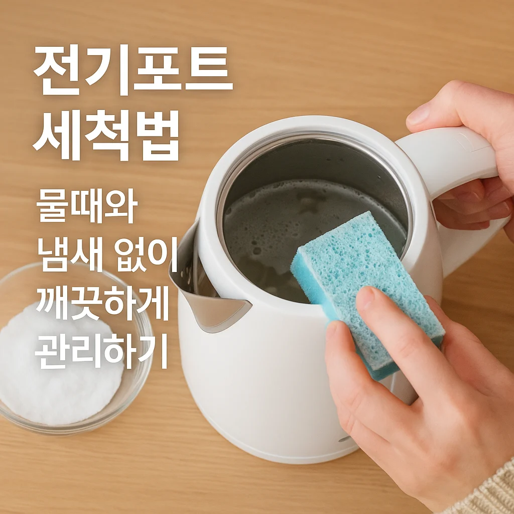 전기포트 세척법
