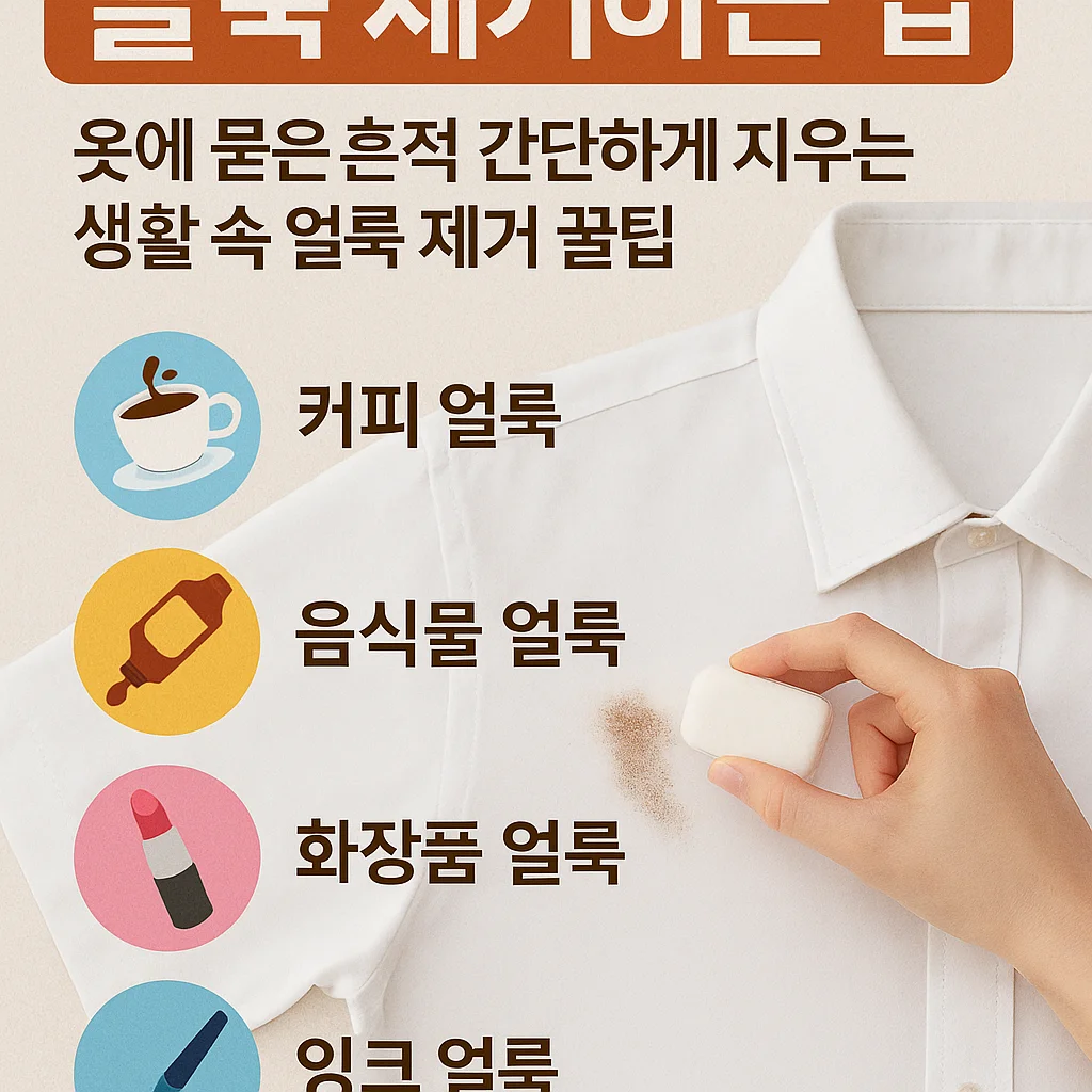 얼룩 제거하는 법