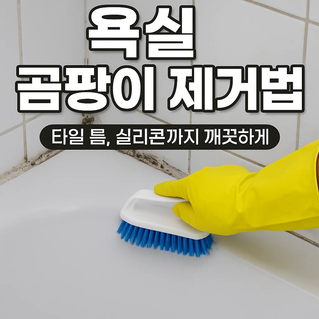 욕실 곰팡이 제거법