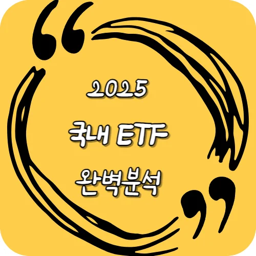 2025년 국내 ETF 출시 완전 분석