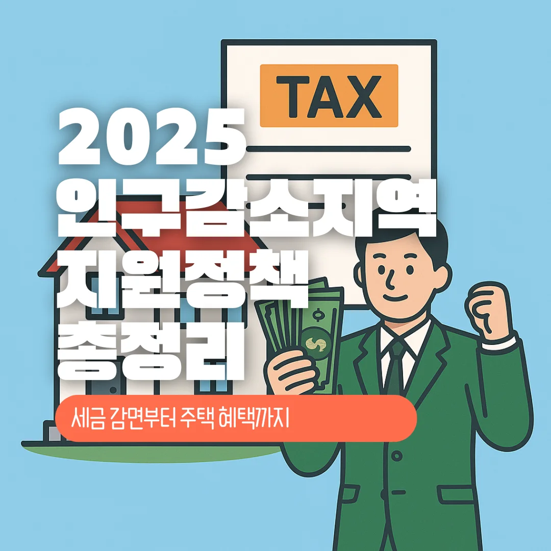 2025 인구감소지역 지원정책 총정리