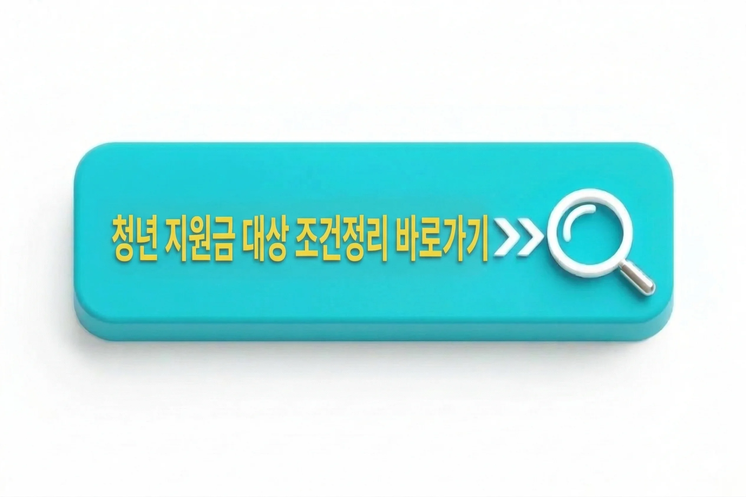 청년 지원금 대상 조건